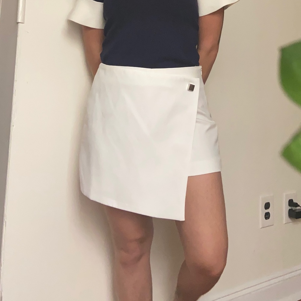 White Zara Skort